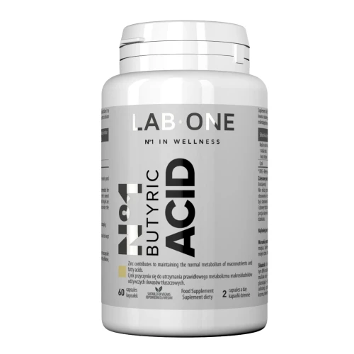 LAB ONE - N°1 Butyric ACID - 60 kapsułek